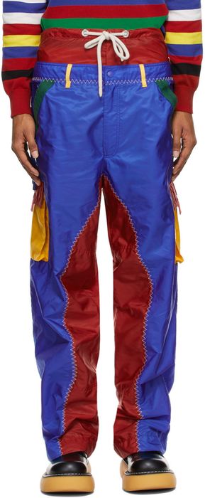Moncler Genius 1 Moncler JW Anderson Multicolor Colorblocked Cargo Pants