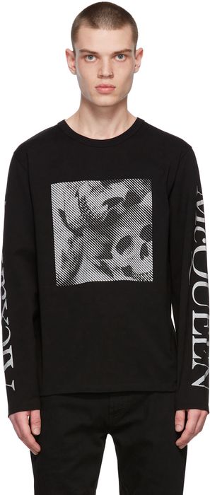 Alexander McQueen Black Skull T-Shirt