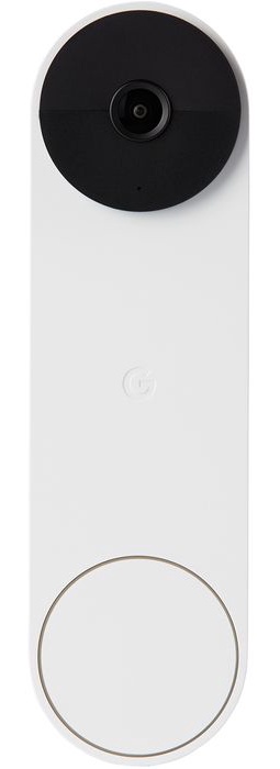 Google White Google Nest Battery Doorbell