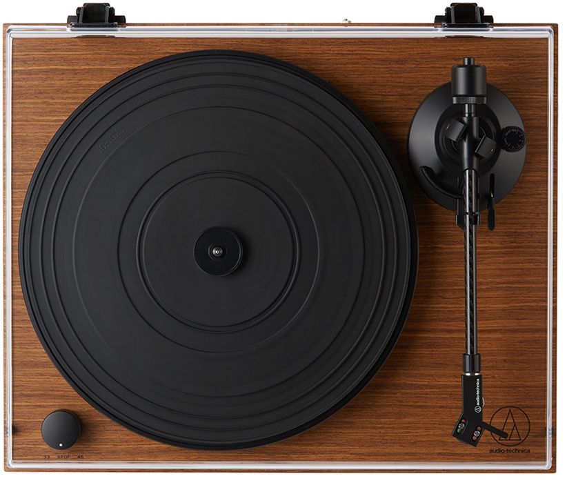 Audio-Technica Brown AT-LPW40WN Belt-Drive Turntable