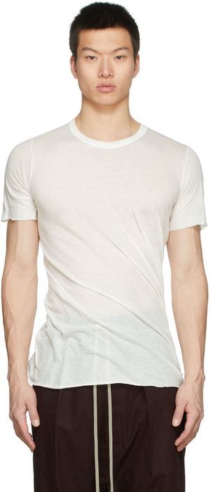 Rick Owens Off-White Basic T-Shirt