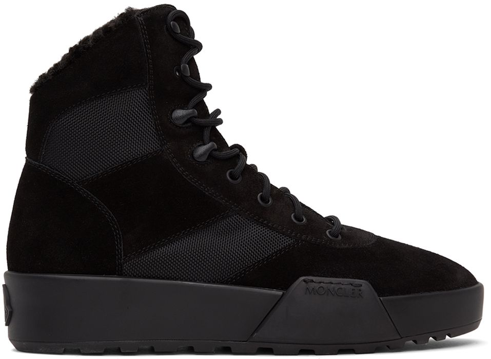 Moncler Black Promyx High Sneakers