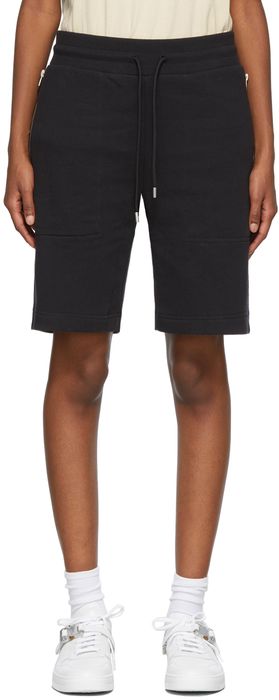 1017 ALYX 9SM Black Visual Sweat Shorts