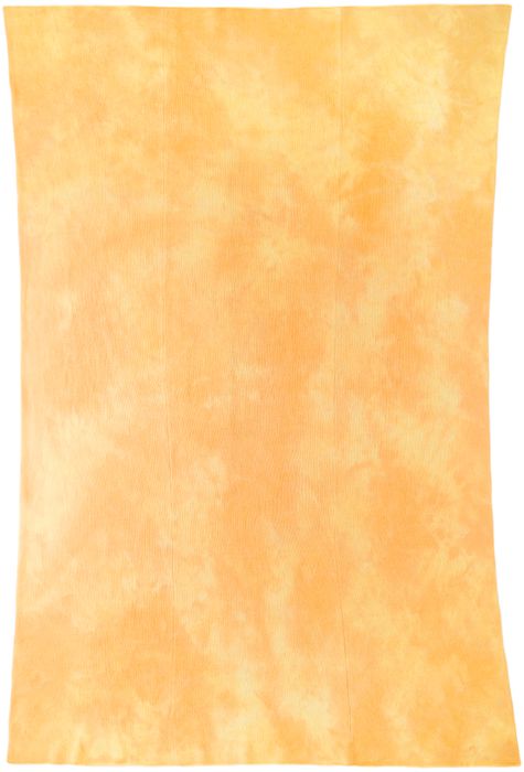 The Elder Statesman Orange & Yellow Cashmere Dub Hot Blanket
