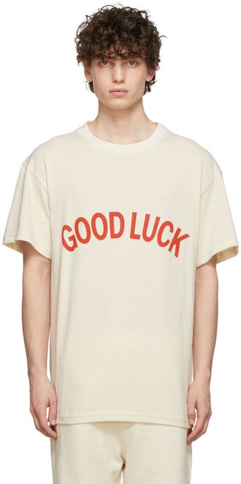 Mr. Saturday Off-White Goodluck T-Shirt