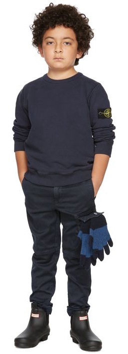 Stone Island Junior Kids Navy Classic Sweatshirt