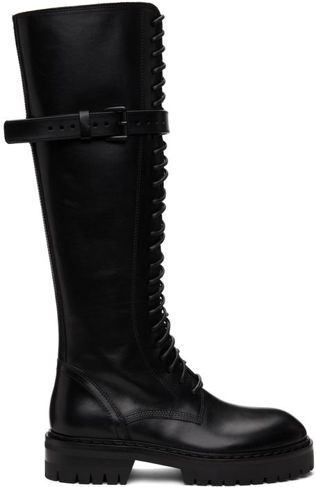 Ann Demeulemeester Leather Alec Tall Boots