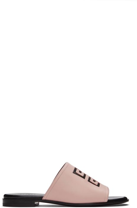 Givenchy Pink 4G Cut-Out Sandals