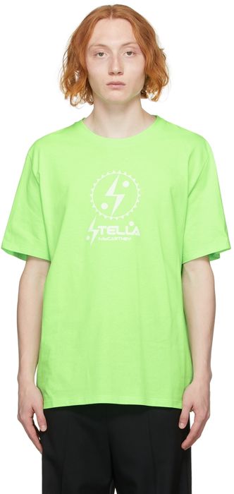 Stella McCartney Green Tom Tosseyn Edition Logo T-Shirt