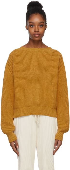 Baserange Yellow Mea Fitted Sweater