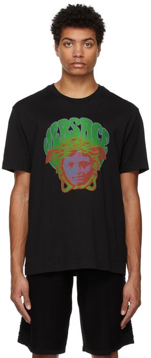 Versace Black Medusa Music T-Shirt