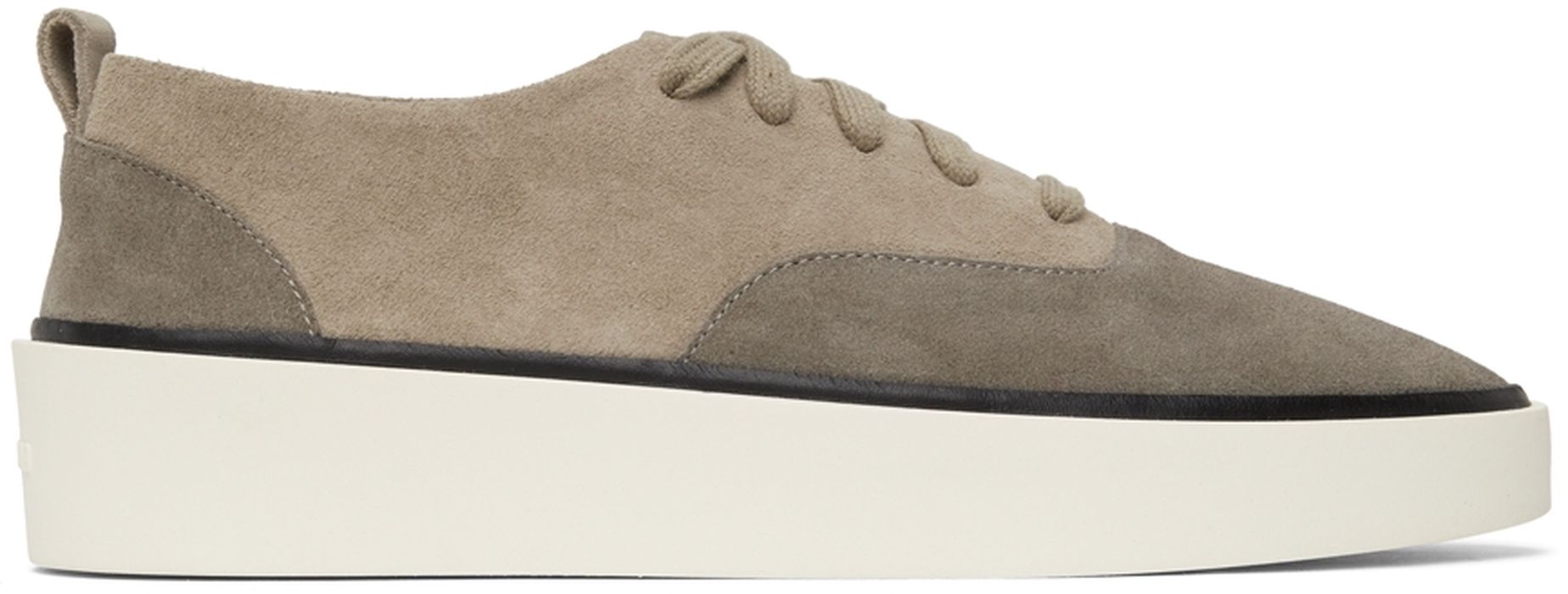 Fear of God Beige & Taupe Suede 101 Sneakers