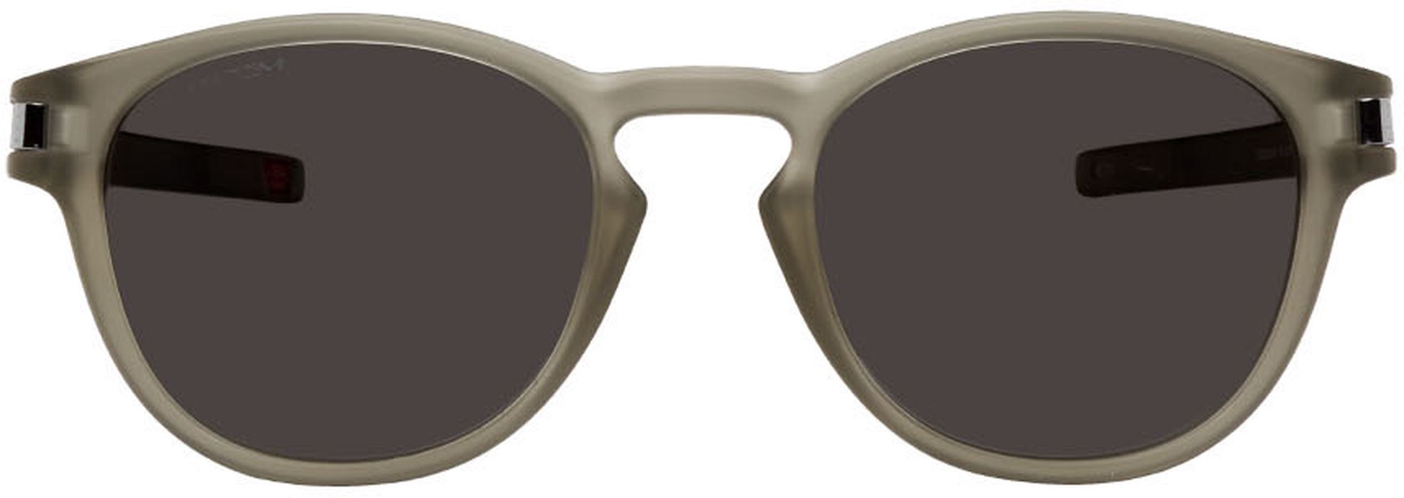 Oakley Grey Translucent Latch Sunglasses