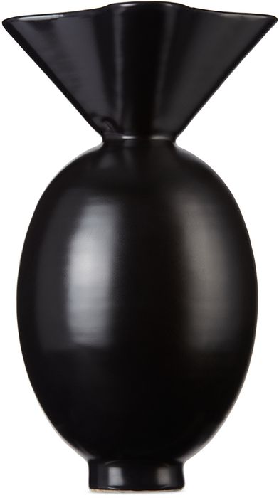 Los Objetos Decorativos Black Von Vase