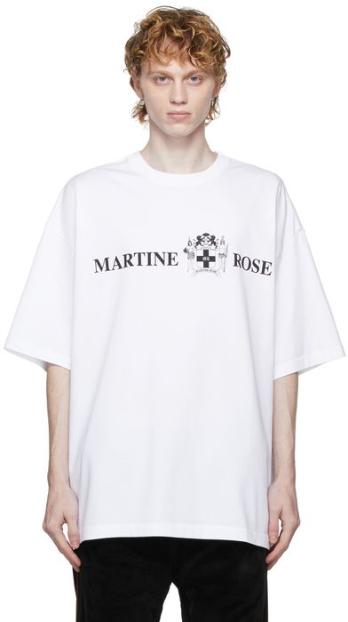 Martine Rose 'Quiet Riot' Logo T-Shirt