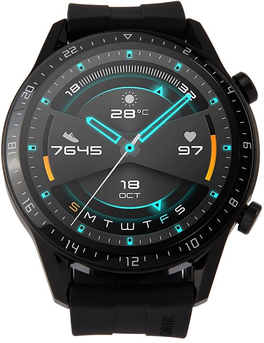 HUAWEI Black GT 2 Sport Edition Smartwatch, 46 mm
