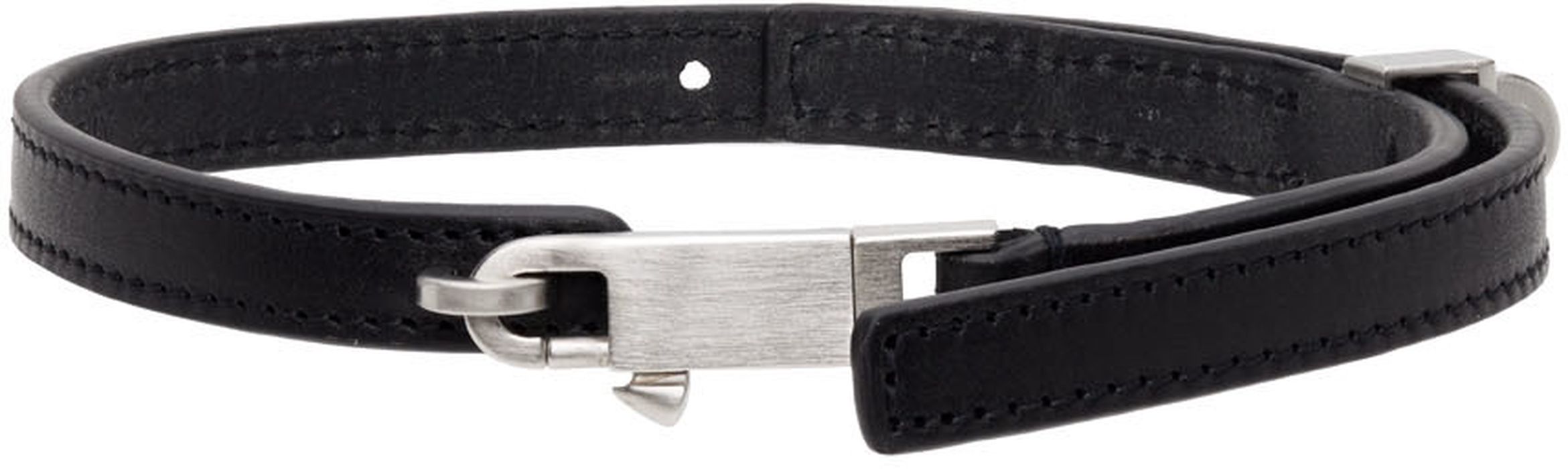 Rick Owens Black Leather Choker