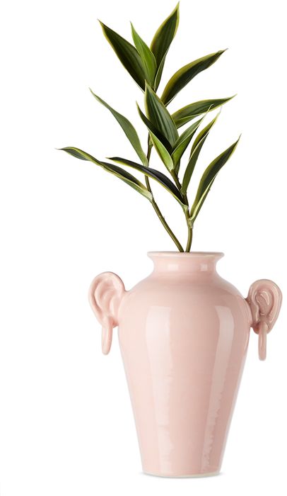 Lola Mayeras Pink Ears Vase