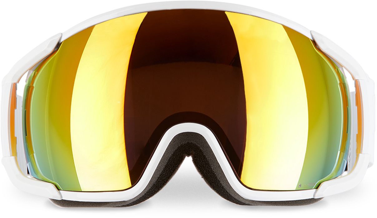 POC White Zonula Clarity Snow Goggles