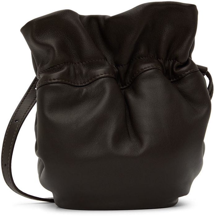 Lemaire Brown Glove Purse Bag