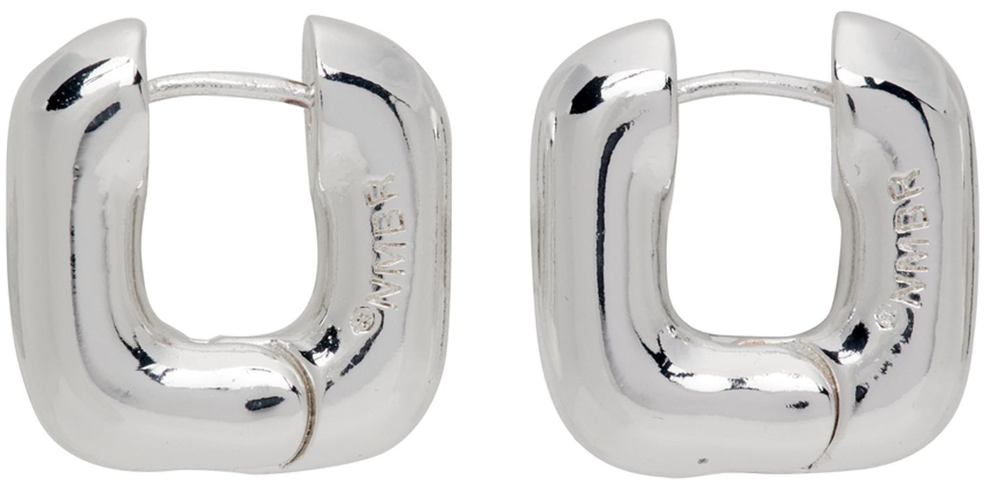 Numbering Silver #5207S Earrings