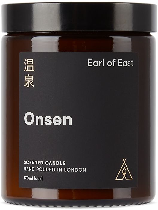 Earl of East Onsen Candle, 6 oz.