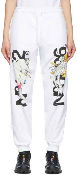 Aitor Throup's TheDSA White 'N.1452' Lounge Pants