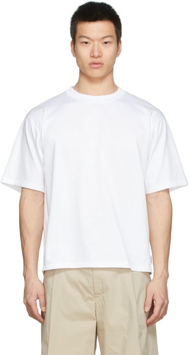 rito structure White Loose T-Shirt