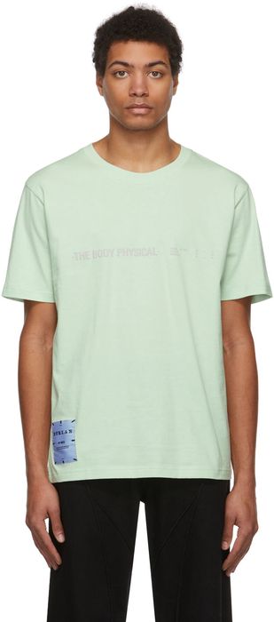 MCQ Green 'The Body Physical' T-Shirt