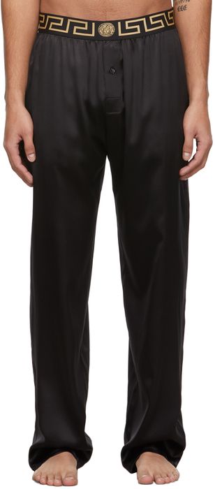 Versace Underwear Black Pyjama Pants