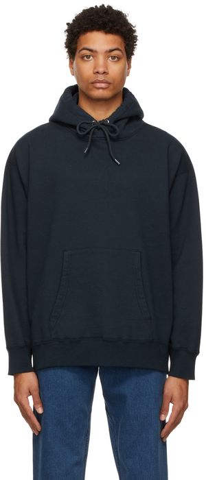 Nanamica Navy French Terry Hoodie