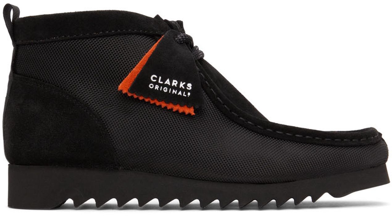Clarks Originals Black WallabeeBt 2.0 Boots