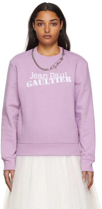 Jean Paul Gaultier Pink 'Jean Paul Gaultier' Sweatshirt