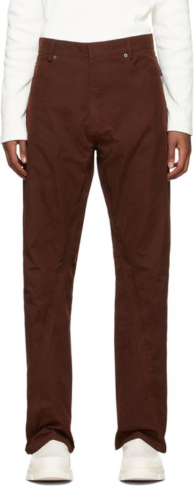 Bianca Saunders Brown Swayy Trousers
