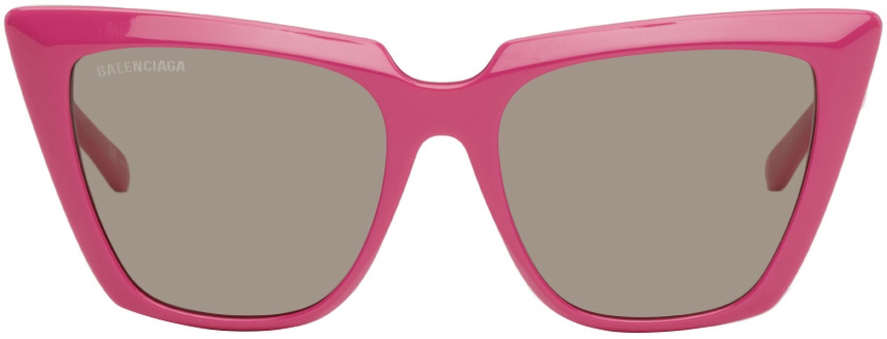 Balenciaga Pink Cat-Eye Sunglasses