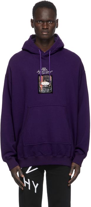 Givenchy Purple 'Studio Homme' Hoodie