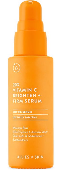 Allies of Skin 20% Vitamin C Brighten & Firm Serum, 30 mL