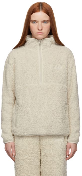 SKIMS Off-White Teddy Pullover Sweater