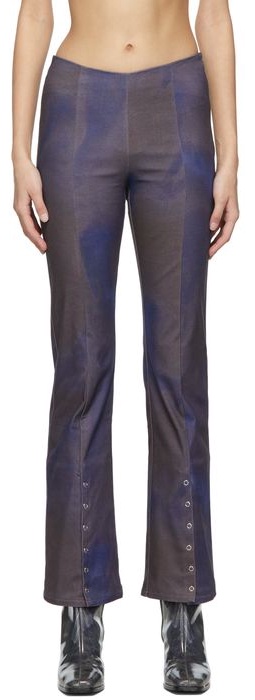 Paloma Wool SSENSE Exclusive Blue Flared Trousers