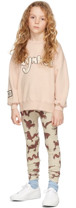 Wynken Kids Pink Sketch Sweatshirt