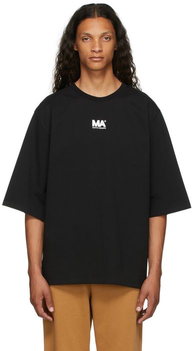 M.A. Martin Asbjørn Black 'MA' T-Shirt