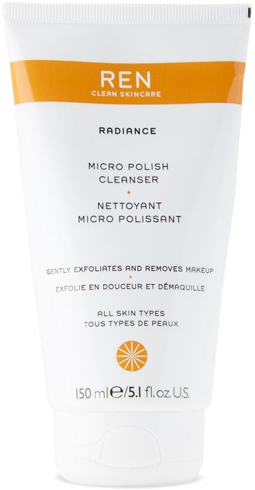 Ren Clean Skincare Radiance Micro Polish Cleanser, 150 mL