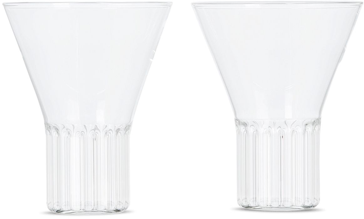 fferrone Rila Large Glass Set, 11.5 oz / 350 mL