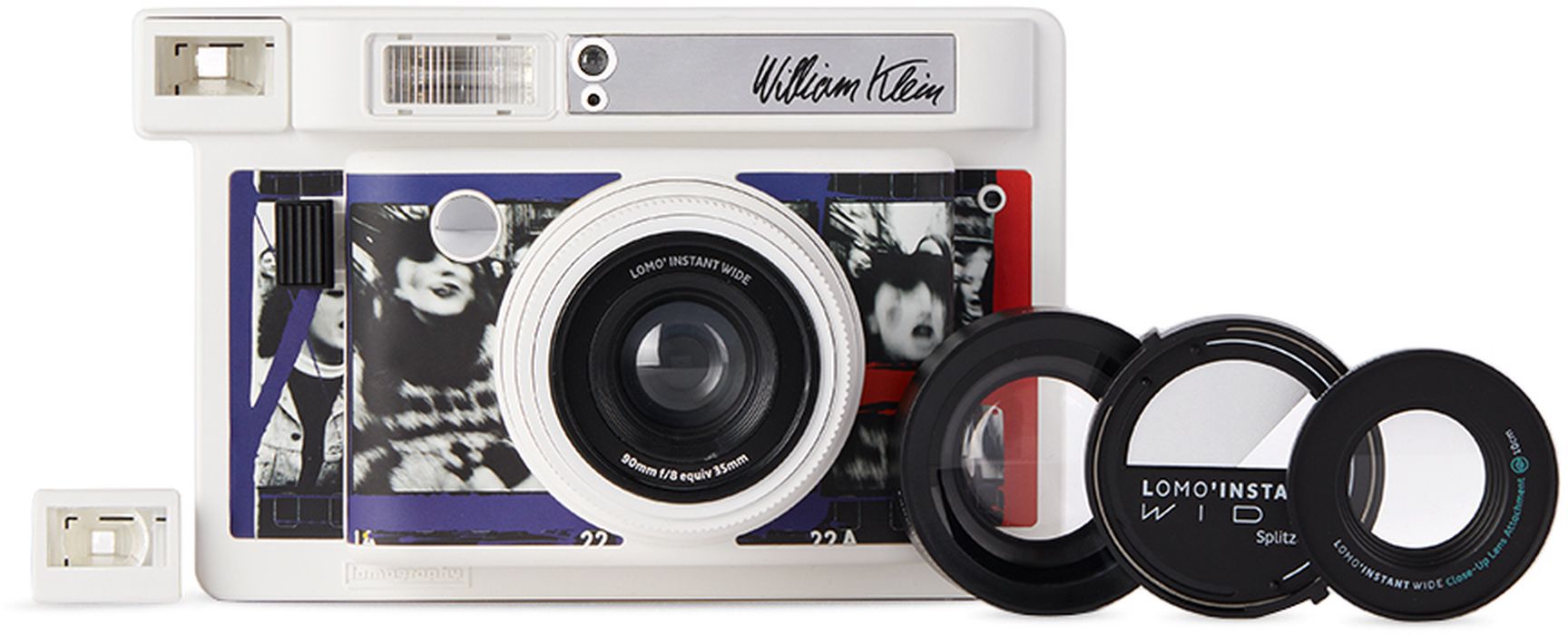 Lomography White William Klein Edition Lomo'Instant Wide Camera