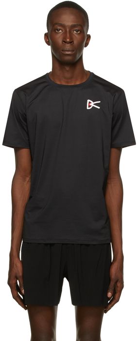 District Vision Black Air-Wear Short Sleeve T-Shirt
