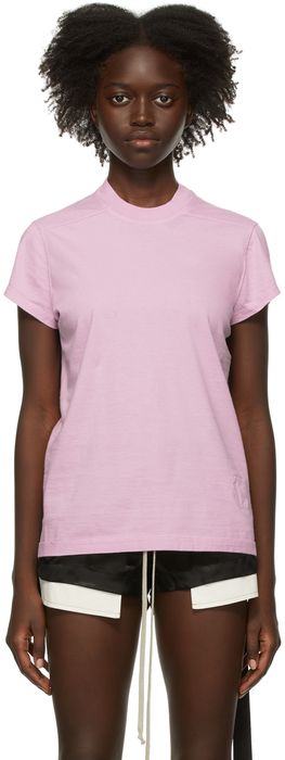 Rick Owens Drkshdw Pink Small Level T-Shirt