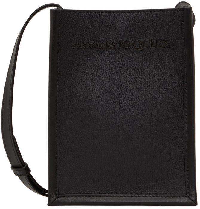 Alexander McQueen Black Mini Crossbody Bag