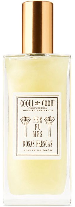 Coqui Coqui Perfumes Rosas Frescas Bath Oil, 100 mL