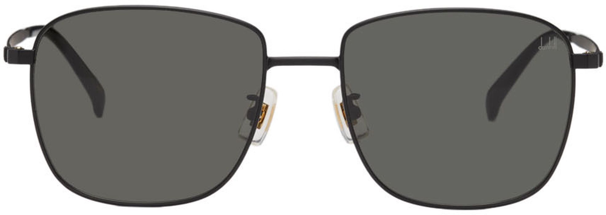 Dunhill Black Square-Framed Sunglasses