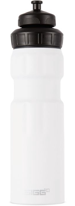SIGG White WMB Sports Active Life Wide Mouth Bottle, 750 mL